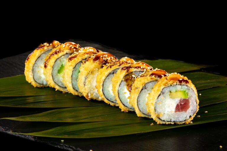 Темпура с тунцом (8шт)