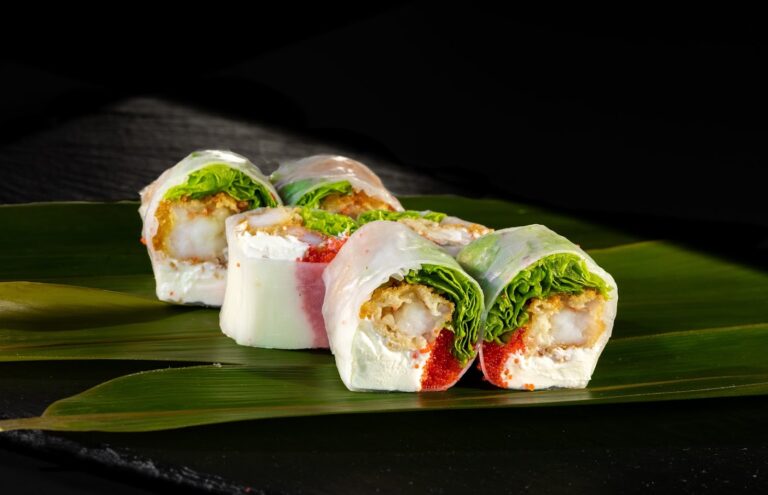 Spring roll с креветками (6шт)